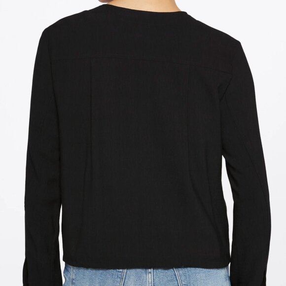 DKNY Collarless Roll Tab Jacket - NWOT - Picture 2 of 7